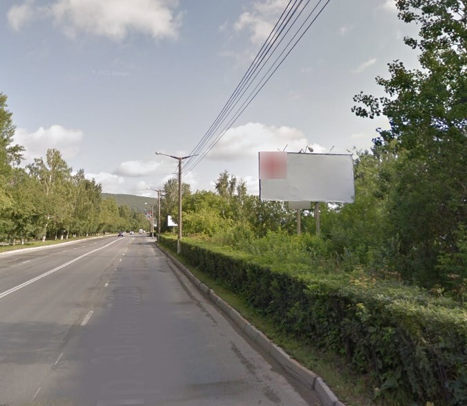 Фотография рекламного носителя, тип: Билборд 3x6, адрес: Новобереговая ул., д.43, Златоуст, Челябинская область, Россия. Сторона A №1380500