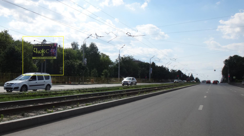 Фотография рекламного носителя, тип: Билборд 3x6, адрес: Кирова ул. Х Удмуртская ул., Ижевск, Республика Удмуртия, Россия. Сторона B №671075