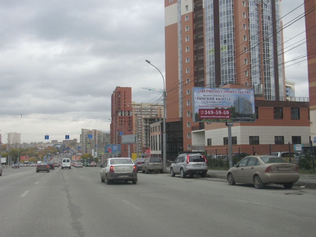 Фотография рекламного носителя, тип: Билборд 3x6, адрес: Кошурникова ул., д.22/1, Новосибирск, Новосибирская область, Россия. Сторона A №184138