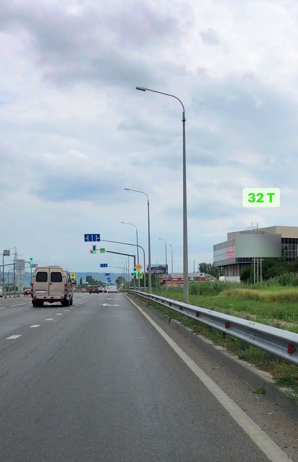 Фотография рекламного носителя, тип: Билборд 3x6, адрес: ФАД Кавказ а/д, 352 850м, Спортивный комплекс ГУВД СК, поз.1, Минеральные Воды, Ставропольский край, Россия. Сторона А №838928