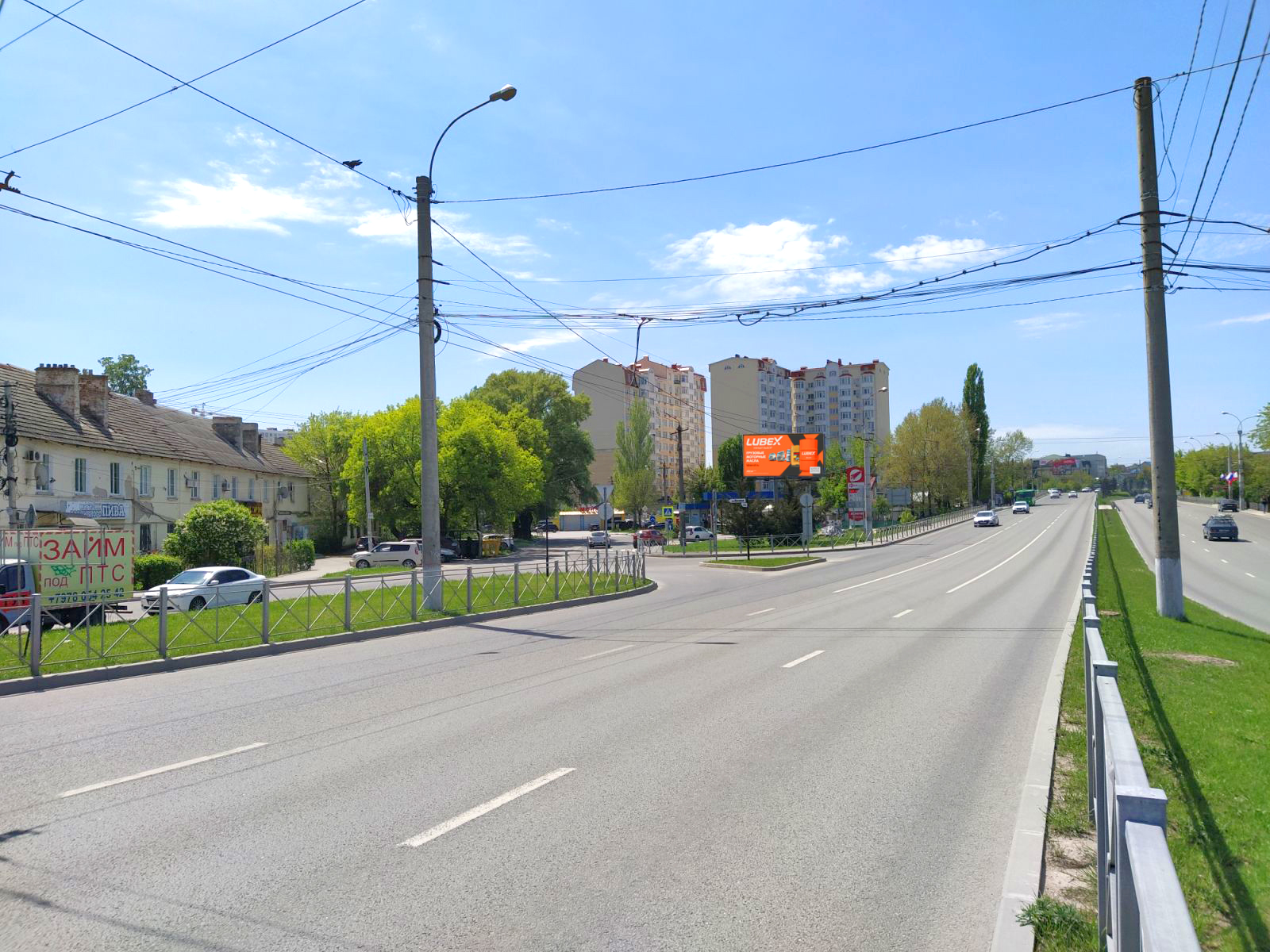 Фотография рекламного носителя, тип: Билборд 3x6, адрес: Победы пр-т., д.107 Х Луговая ул., Симферополь, Республика Крым, Россия. Сторона B №797994