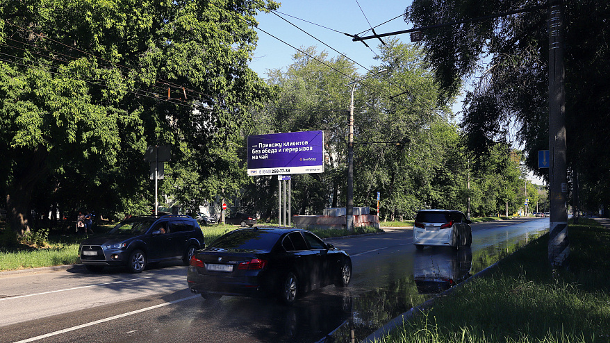 Фотография рекламного носителя, тип: Билборд 3x6, адрес: Голосова ул., в районе ж/д, Тольятти, Самарская область, Россия. Сторона B №1329633