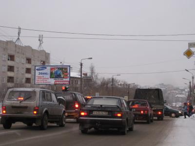 Фотография рекламного носителя, тип: Билборд 3x6, адрес: Ленина ул. Х Тимирязева ул., Киров, Кировская область, Россия. Сторона B1-B3 №161068