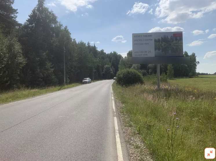 Фотография рекламного носителя, тип: Билборд 3x6, адрес: М9 "Балтия" - КП "Ренессанс Парк"-Юрьево а/д., 300, справа, Московская область, Россия. Сторона А №1329845