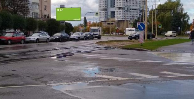 Фотография рекламного носителя, тип: Билборд 3x6, адрес: Фрунзе ул. Х Зарайская ул., Калининград, Калининградская область, Россия. Сторона B №221753