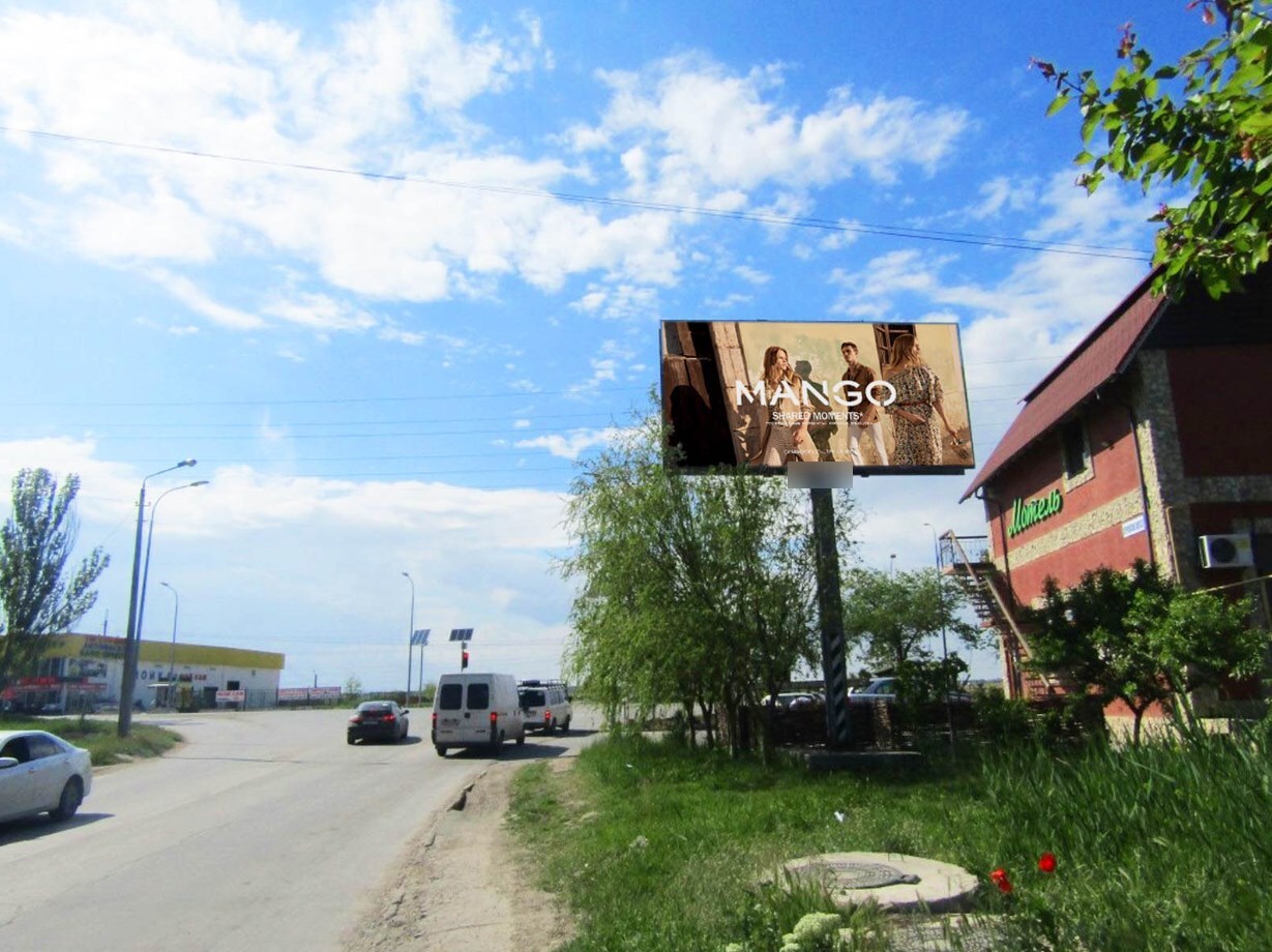 Фотография рекламного носителя, тип: Билборд 3x6, адрес: Чкалова ул., д.22Б Х Керченское ш., Феодосия, Республика Крым, Россия. Сторона A №411560