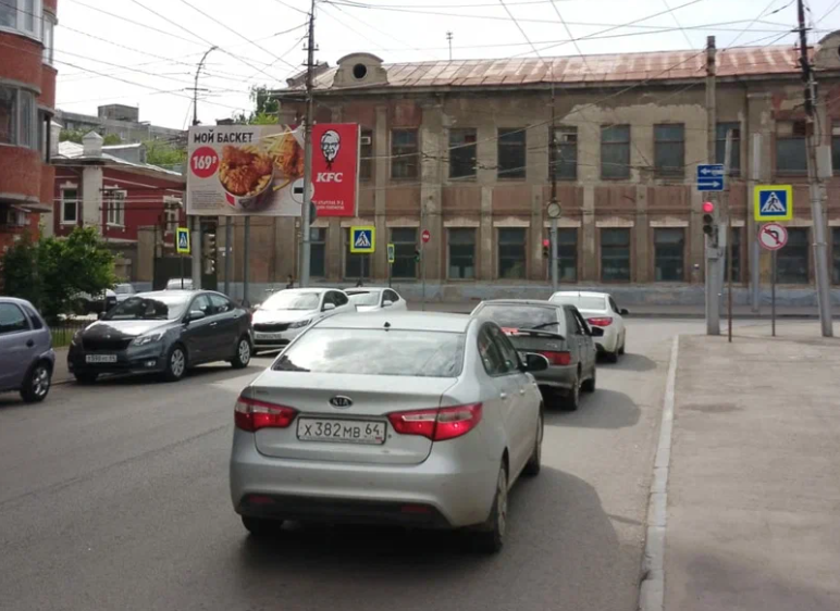 Фотография рекламного носителя, тип: Билборд 3x6, адрес: Вавилова ул. Х Университетская ул., Саратов, Саратовская область, Россия. Сторона Б №91047