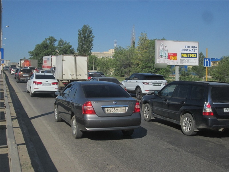 Фотография рекламного носителя, тип: Билборд 3x6, адрес: Продольная 3-я ул., 300м до Самарского разъездау, Волгоград, Волгоградская область, Россия. Сторона А №208771