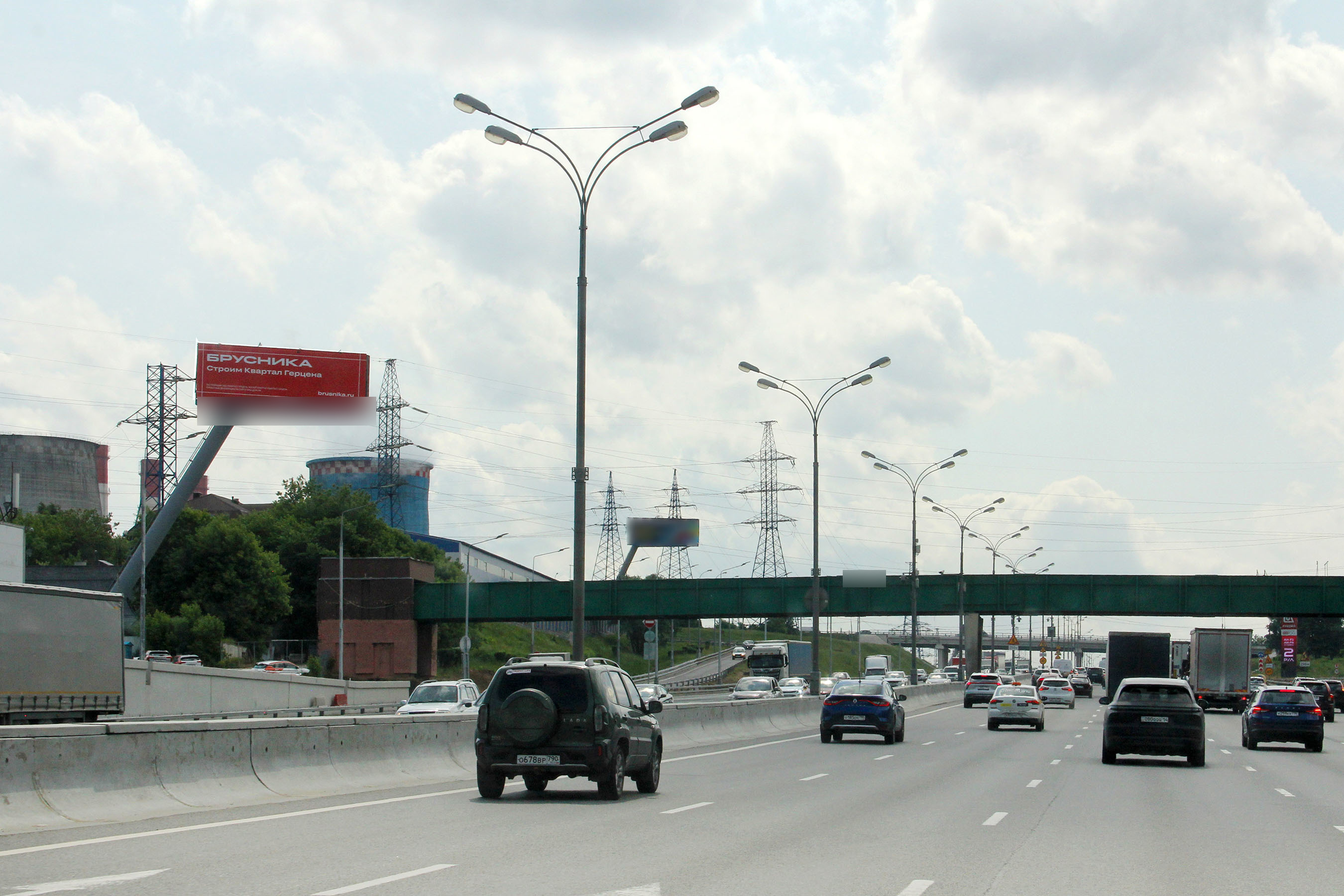 Фотография рекламного носителя, тип: Суперсайт 4x12, адрес: МКАД, 15 470м, Дзержинский, Московская область, Россия. Сторона Б №177338