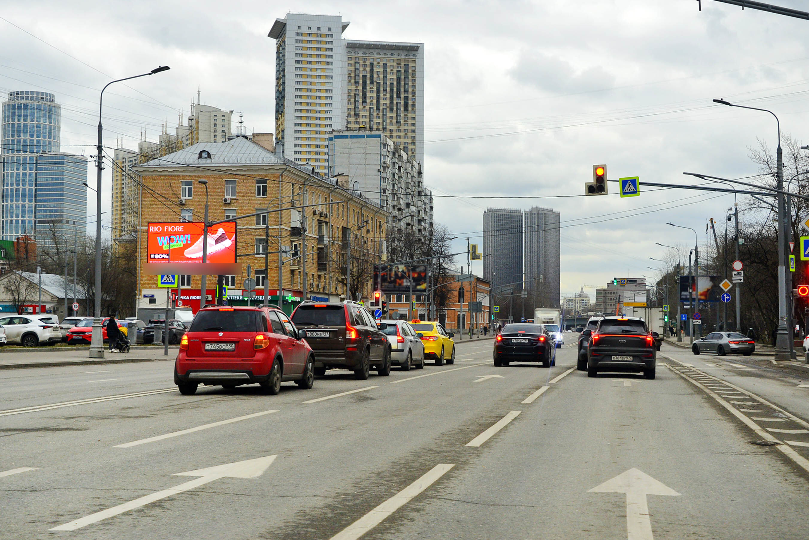 Фотография рекламного носителя, тип: Билборд 3x6, адрес: Хорошевское ш. Х Маргелова ул., Москва, Россия. Сторона Б1 №261578