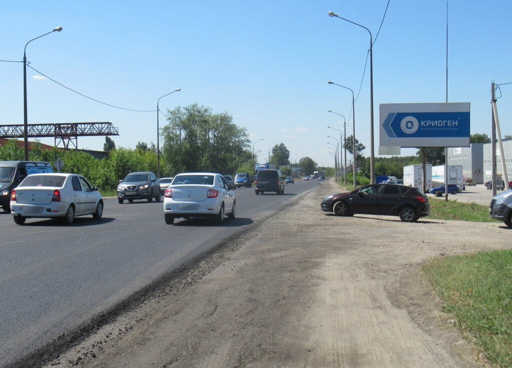 Фотография рекламного носителя, тип: Билборд 3x6, адрес: Окружная а/д, д.1, Рязань, Рязанская область, Россия. Сторона А №1349148