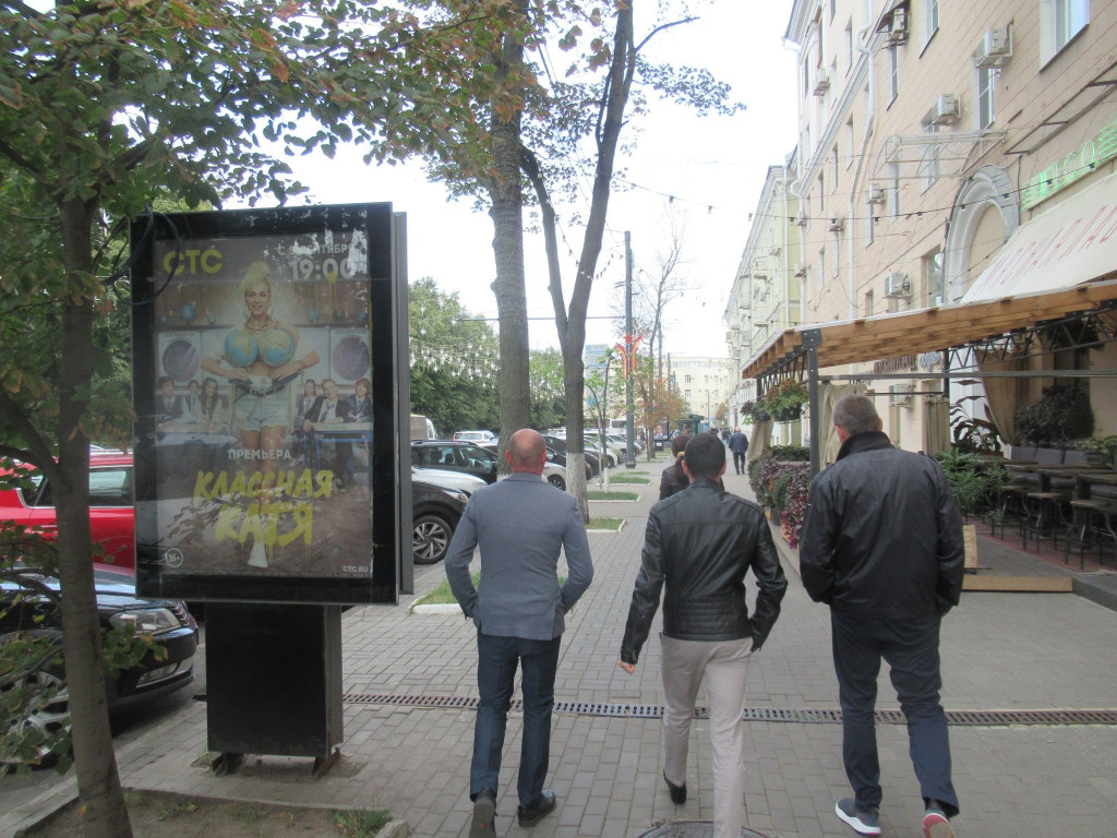 Фотография рекламного носителя, тип: Ситиформат 1.8x1.2, адрес: Ленина пл., д.15, Воронеж, Воронежская область, Россия. Сторона А1-А5 №112024