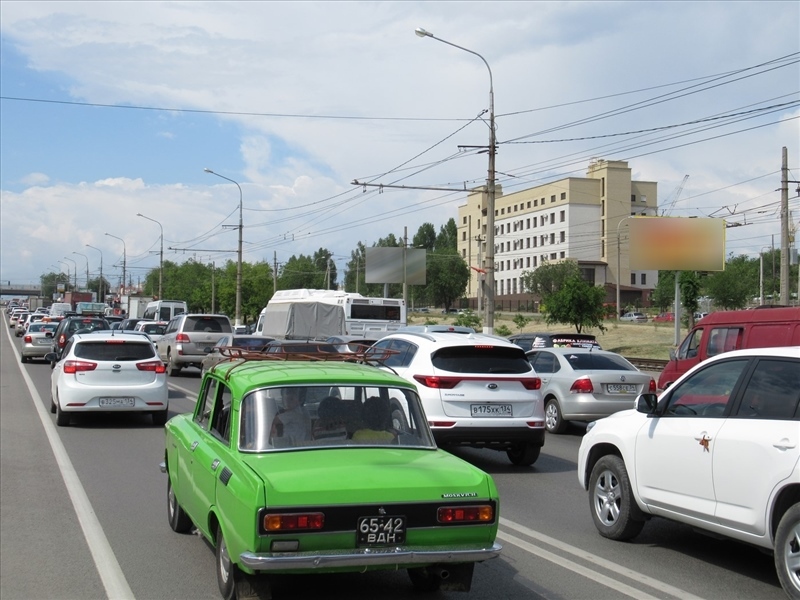 Фотография рекламного носителя, тип: Билборд 3x6, адрес: Жукова пр-т., д.112, Волгоград, Волгоградская область, Россия. Сторона А №111201