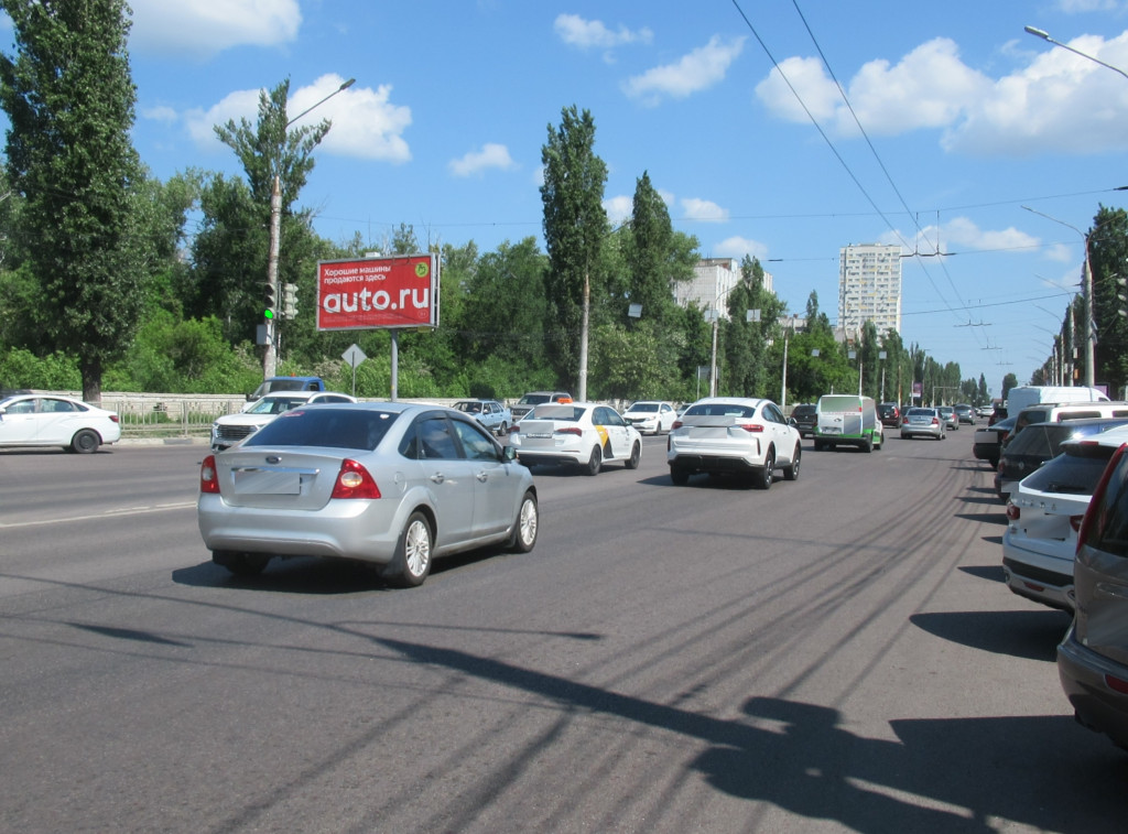 Фотография рекламного носителя, тип: Билборд 3x6, адрес: Ленинский пр-т., д.174п, Воронеж, Воронежская область, Россия. Сторона Б1-Б3 №111742