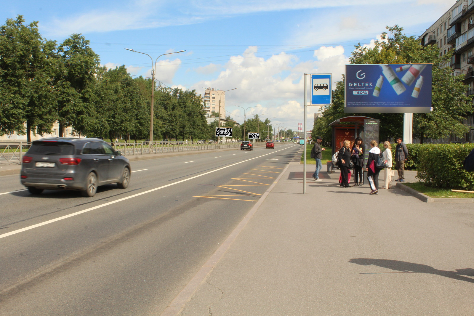 Фотография рекламного носителя, тип: Билборд 3x6, адрес: Энергетиков пр-т., д.31, Санкт-Петербург, Россия. Сторона А1 №706924
