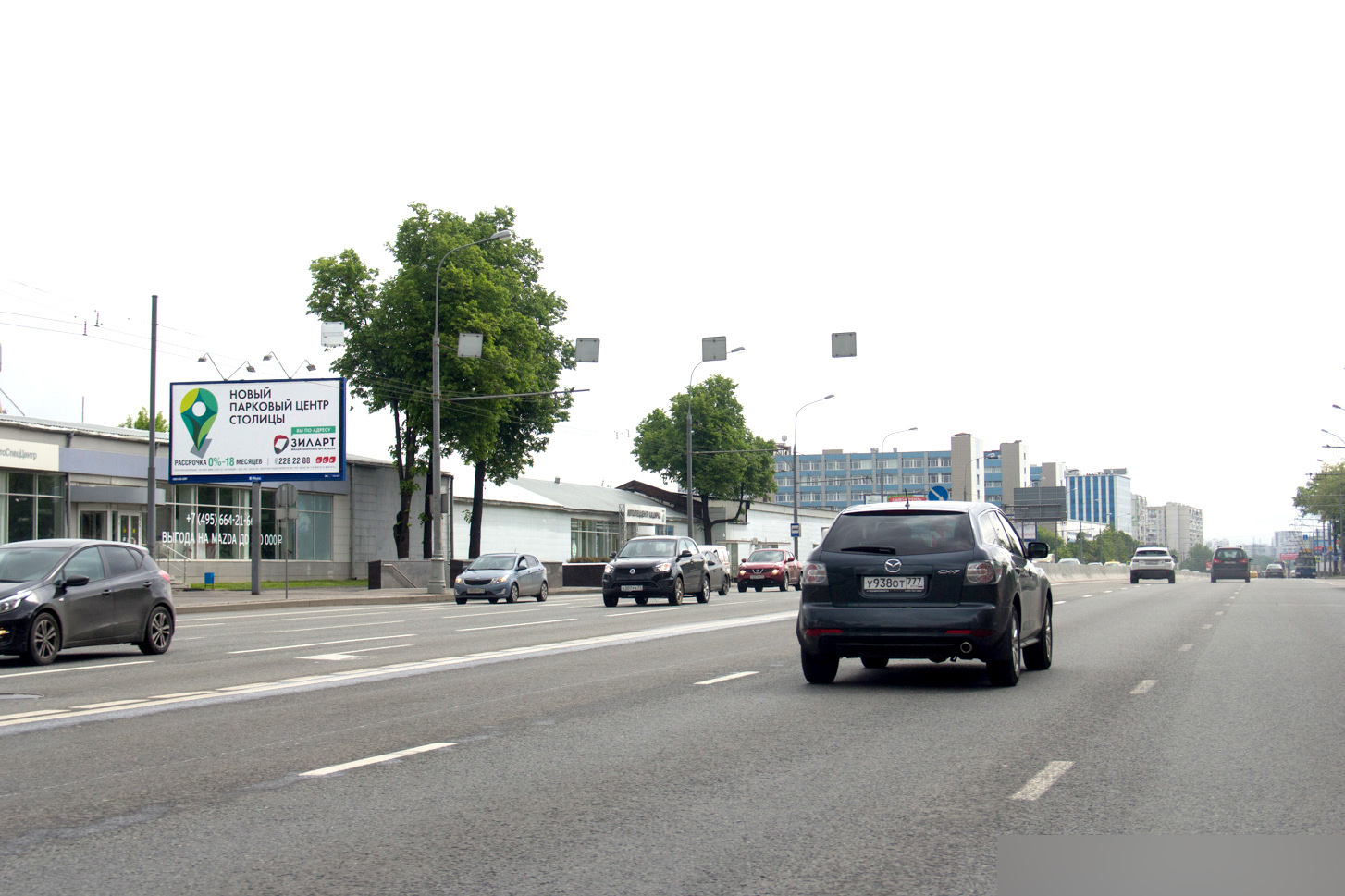Фотография рекламного носителя, тип: Билборд 3x6, адрес: Каширское ш., д.45-47, Москва, Россия. Сторона Б №101155