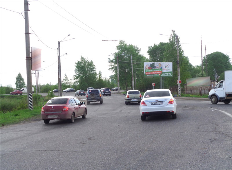 Фотография рекламного носителя, тип: Билборд 3x6, адрес: Пошехонское ш., Вологда, Вологодская область, Россия. Сторона А №208497