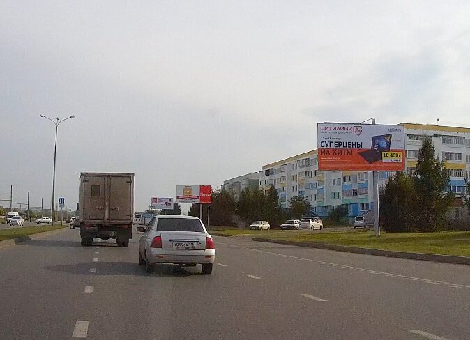 Фотография рекламного носителя, тип: Билборд 3x6, адрес: Вахитова пр-т., автостоянка ТЦ ИНТЕРМАКС, Набережные Челны, Республика Татарстан, Россия. Сторона А №254449