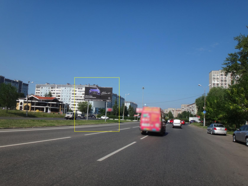 Фотография рекламного носителя, тип: Билборд 3x6, адрес: Ленина ул., автодеревня №1, Ижевск, Республика Удмуртия, Россия. Сторона A2 №670009