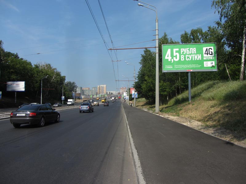 Фотография рекламного носителя, тип: Билборд 3x6, адрес: Ямашева пр-т., 3-я транспортная дамба, поз.5, Казань, Республика Татарстан, Россия. Сторона A №231882