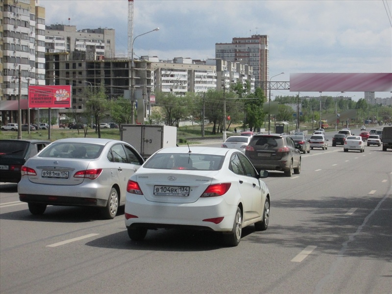 Фотография рекламного носителя, тип: Билборд 3x6, адрес: Жукова пр-т., д.112, Волгоград, Волгоградская область, Россия. Сторона Б №111202