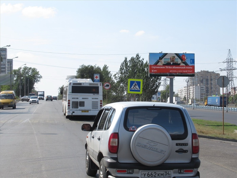 Фотография рекламного носителя, тип: Билборд 3x6, адрес: Землячки ул., поз.4, Волгоград, Волгоградская область, Россия. Сторона А1 №208769