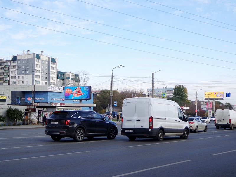 Фотография рекламного носителя, тип: Билборд 3x6, адрес: Цеховая ул., д.3, Челябинск, Челябинская область, Россия. Сторона B1-B10 №1338533