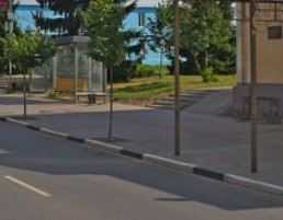 Фотография рекламного носителя, тип: Остановка 1.8x1.2, адрес: Советская ул., д.9, ост.«ул.Советская», Рассказово, Тамбовская область, Россия. Сторона А №1376706