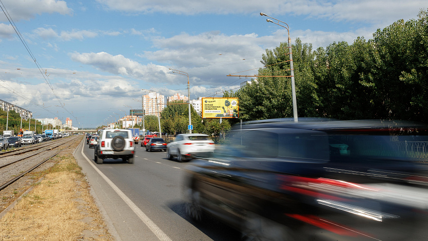 Фотография рекламного носителя, тип: Билборд 3x6, адрес: Ямашева пр-т., д.51а, Казань, Республика Татарстан, Россия. Сторона А1-A3 №674458
