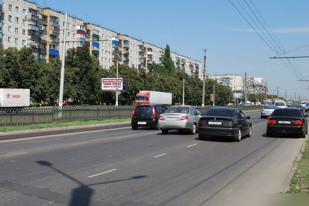 Фотография рекламного носителя, тип: Билборд 3x6, адрес: Кулакова пр-т., д.5, Курск, Курская область, Россия. Сторона Б №578638
