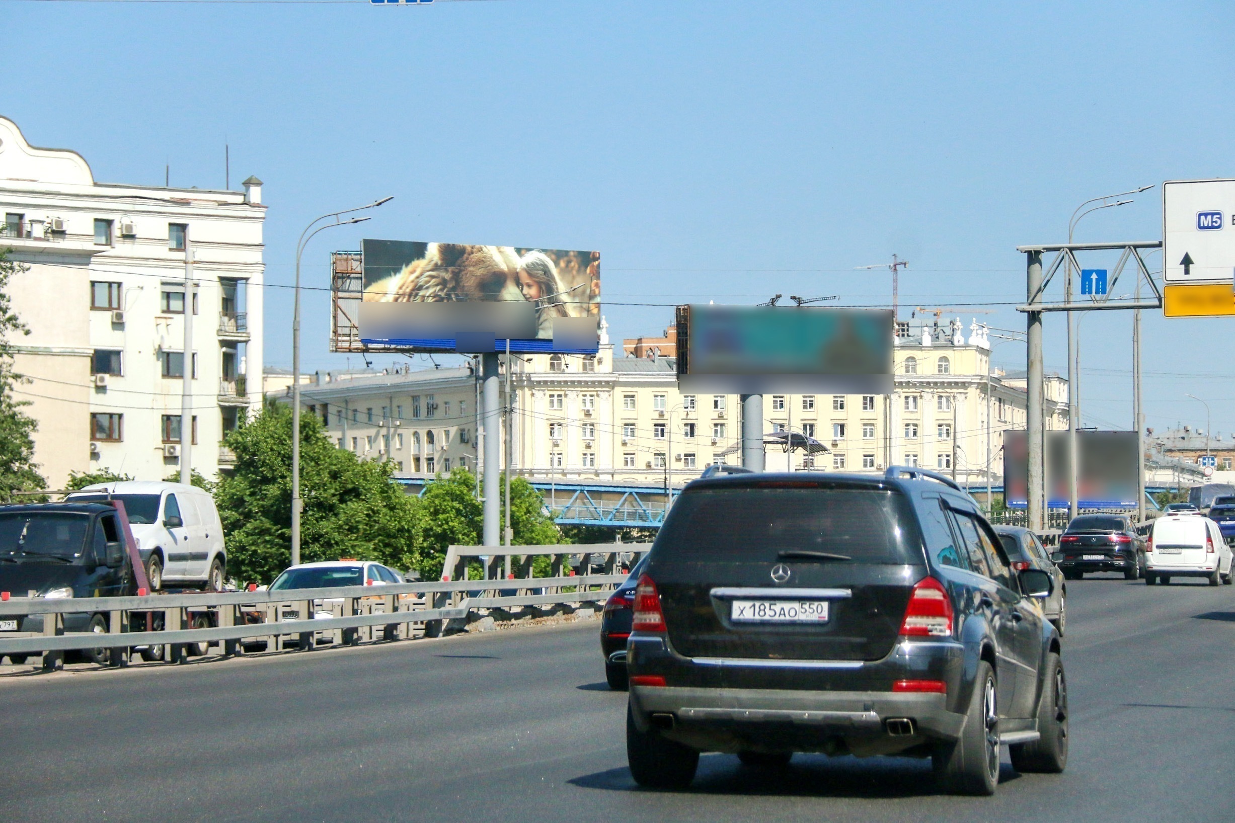 Фотография рекламного носителя, тип: Суперсайт 4x12, адрес: ТТК Х Автозаводская ул., д.17, корп.4, Москва, Россия. Сторона Б №429454