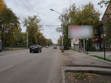 Фотография рекламного носителя, тип: Билборд 3x6, адрес: Ленина ул., д.129, Рубцовск , Алтайский край, Россия. Сторона А №1044631