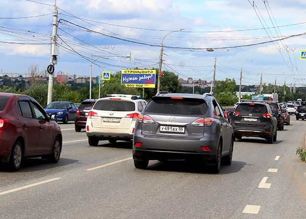 Фотография рекламного носителя, тип: Билборд 3x6, адрес: Лукашевича ул. Х Степанца ул., ост. Автовокзал, Омск, Омская область, Россия. Сторона Б №197279