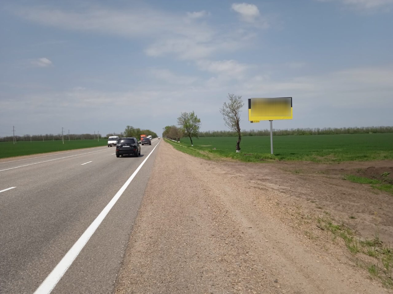 Фотография рекламного носителя, тип: Билборд 3x6, адрес: Р-217 «Кавказ» а/д, 180 650м, Армавир, Краснодарский край, Россия. Сторона А №1336979