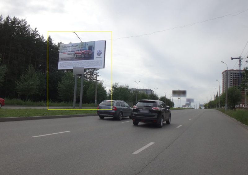 Фотография рекламного носителя, тип: Билборд 3x6, адрес: Ленина ул., ЖК "Скандинавия", поз.4, Ижевск, Республика Удмуртия, Россия. Сторона A2 №670945