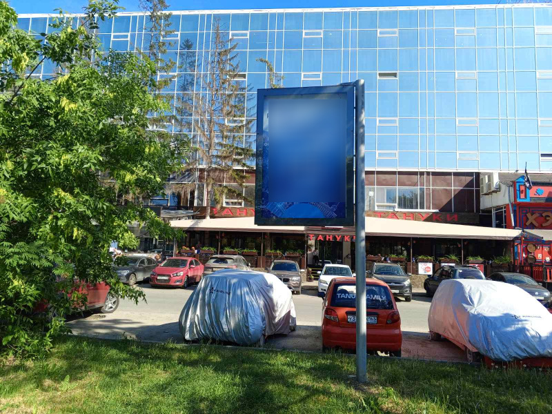 Фотография рекламного носителя, тип: Панель-кронштейн, адрес: Дачная ул., д.2, Самара, Самарская область, Россия. Сторона В №1079441