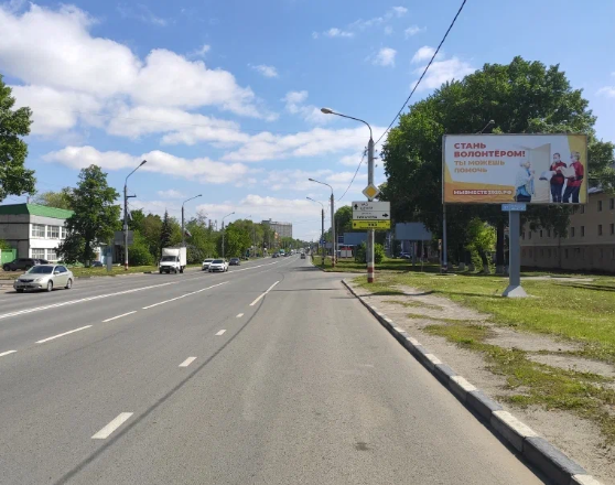 Фотография рекламного носителя, тип: Билборд 3x6, адрес: Московское ш., д.19, Пенза, Пензенская область, Россия. Сторона А №1381182