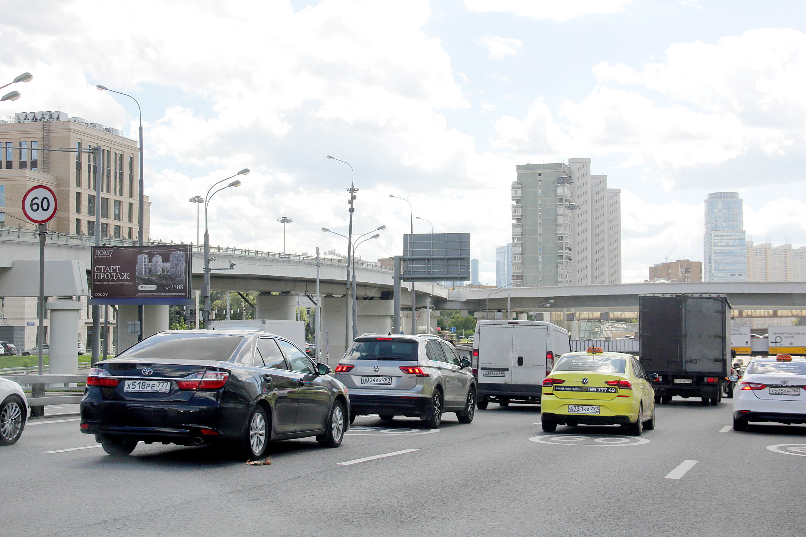 Фотография рекламного носителя, тип: Билборд 3x6, адрес: ТТК Х Башиловка Н. ул., д.4, Москва, Россия. Сторона Б №556516