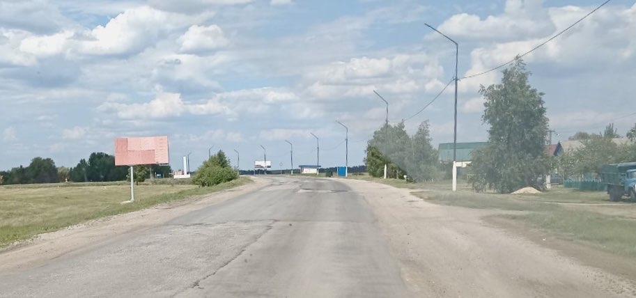 Фотография рекламного носителя, тип: Билборд 3x6, адрес: Самойловка пос., Пролетарская ул. Х Лесная ул., Воронеж, Воронежская область, Россия. Сторона B №1330115