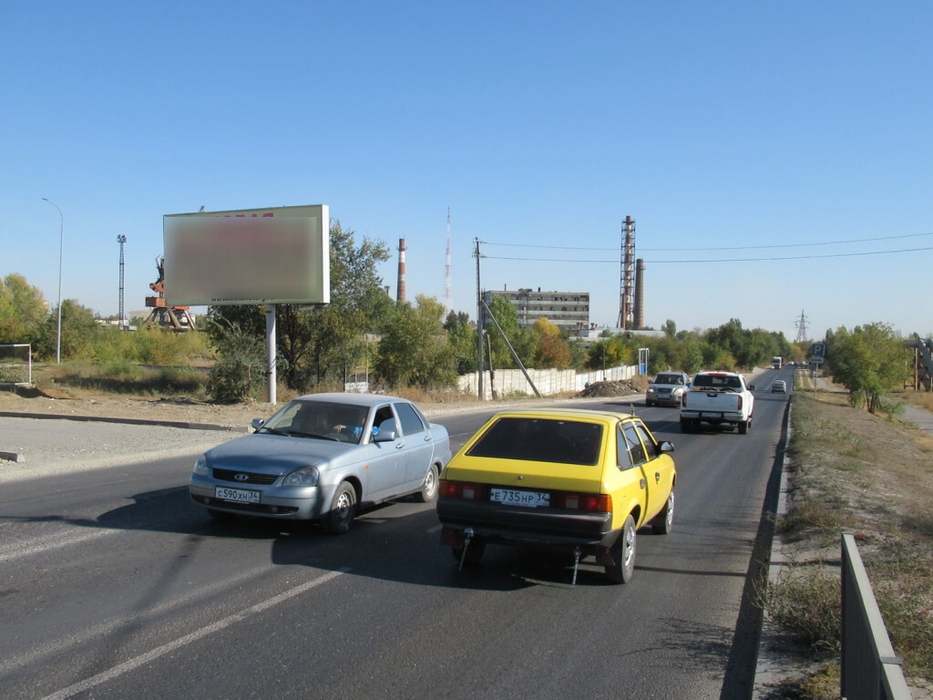 Фотография рекламного носителя, тип: Билборд 3x6, адрес: Домостроителей ул., д.164, напротив гипермаркета "Метро", Волгоград, Волгоградская область, Россия. Сторона Б №208774
