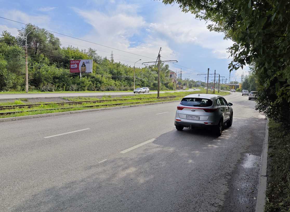 Фотография рекламного носителя, тип: Билборд 3x6, адрес: Профсоюзная ул.. д.20, Магнитогорск, Челябинская область, Россия. Сторона В №1326768