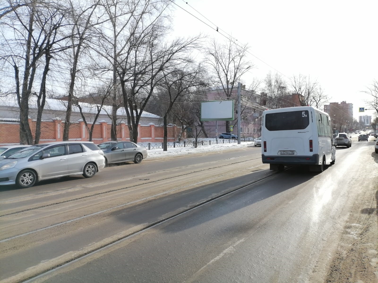 Фотография рекламного носителя, тип: Билборд 3x6, адрес: Депутатская ул. Х 4-я Советская ул., Иркутск, Иркутская область, Россия. Сторона Б №196720