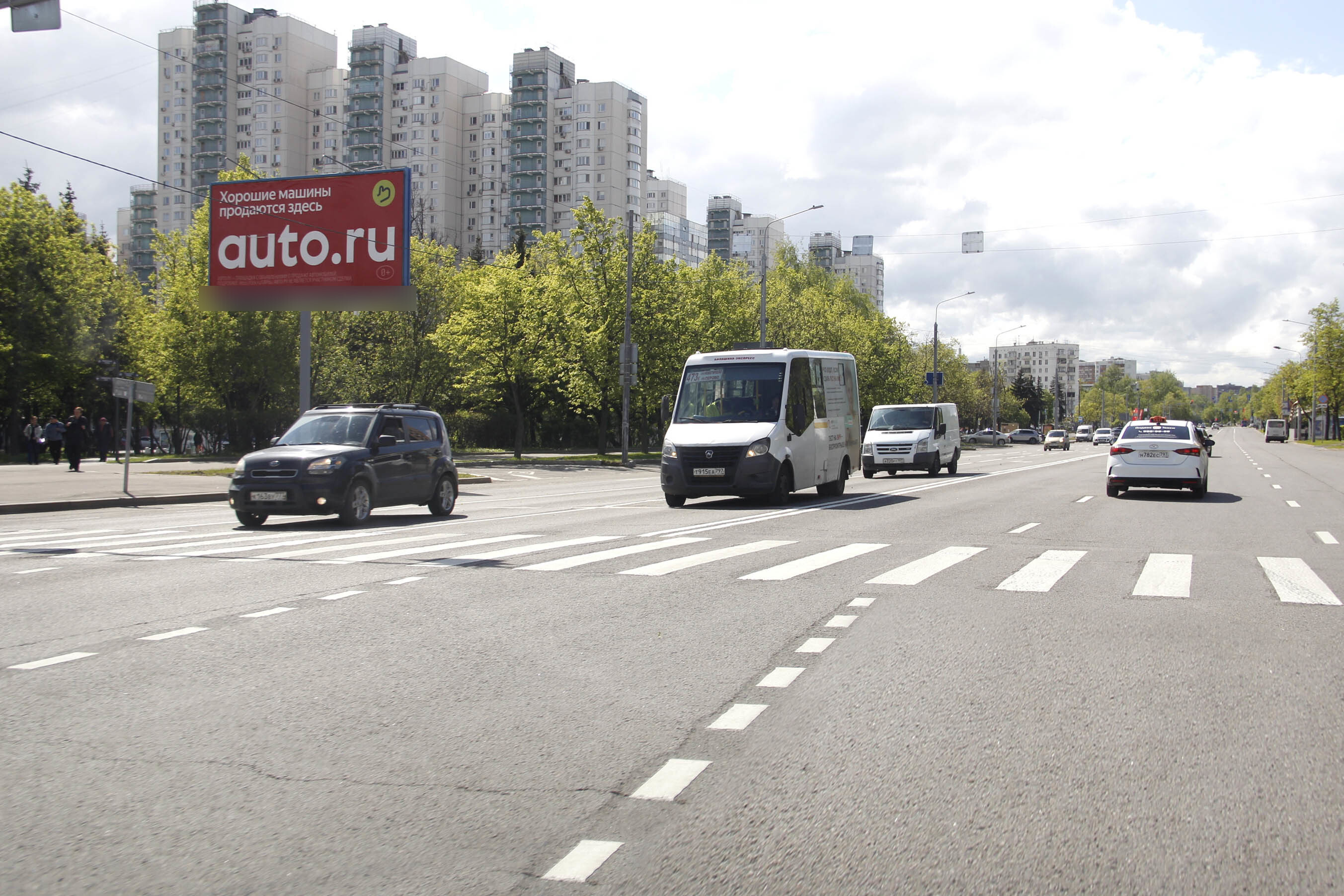 Фотография рекламного носителя, тип: Билборд 3x6, адрес: Зеленый пр-т., д.24, Москва, Россия. Сторона Б №324288