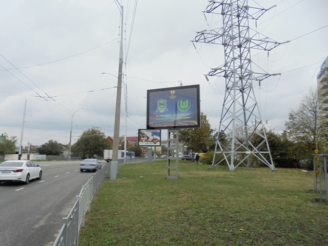 Фотография рекламного носителя, тип: Ситиборд 2.7x3.7, адрес: Красных Партизан ул., д.4/4, поз.2, Краснодар, Краснодарский край, Россия. Сторона A1-A5 №235046