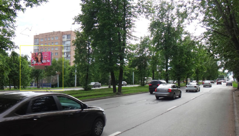 Фотография рекламного носителя, тип: Билборд 3x6, адрес: Кирова ул., Почта России, Ижевск, Республика Удмуртия, Россия. Сторона B №670170