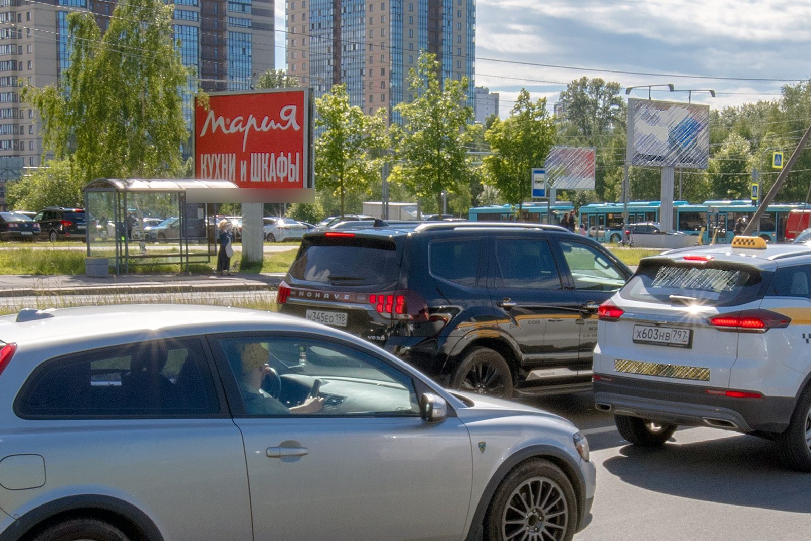 Фотография рекламного носителя, тип: Билборд 3x6, адрес: Вербная ул. Х Репищева ул., д.11, Санкт-Петербург, Россия. Сторона В №165579