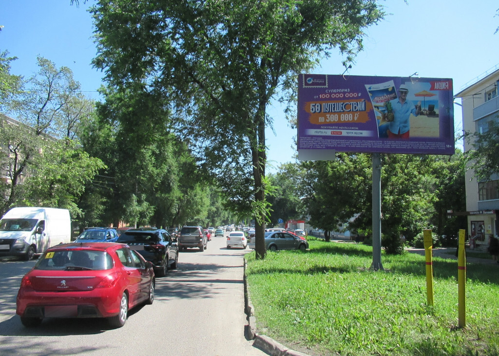 Фотография рекламного носителя, тип: Билборд 3x6, адрес: Труда пр-т., д.35 Х Карпинского ул., Воронеж, Воронежская область, Россия. Сторона А №515768