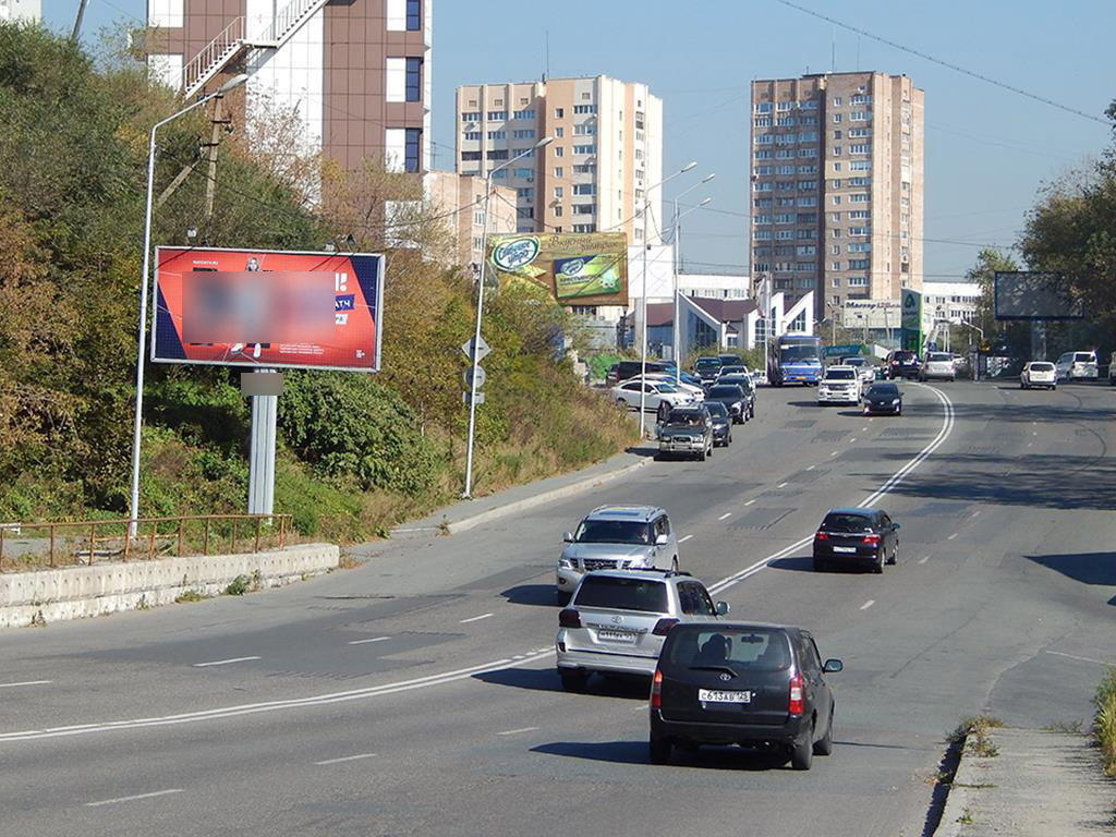 Фотография рекламного носителя, тип: Билборд 3x6, адрес: Всеволода Сибирцева ул., д.129, Владивосток, Приморский край, Россия. Сторона Б №88946