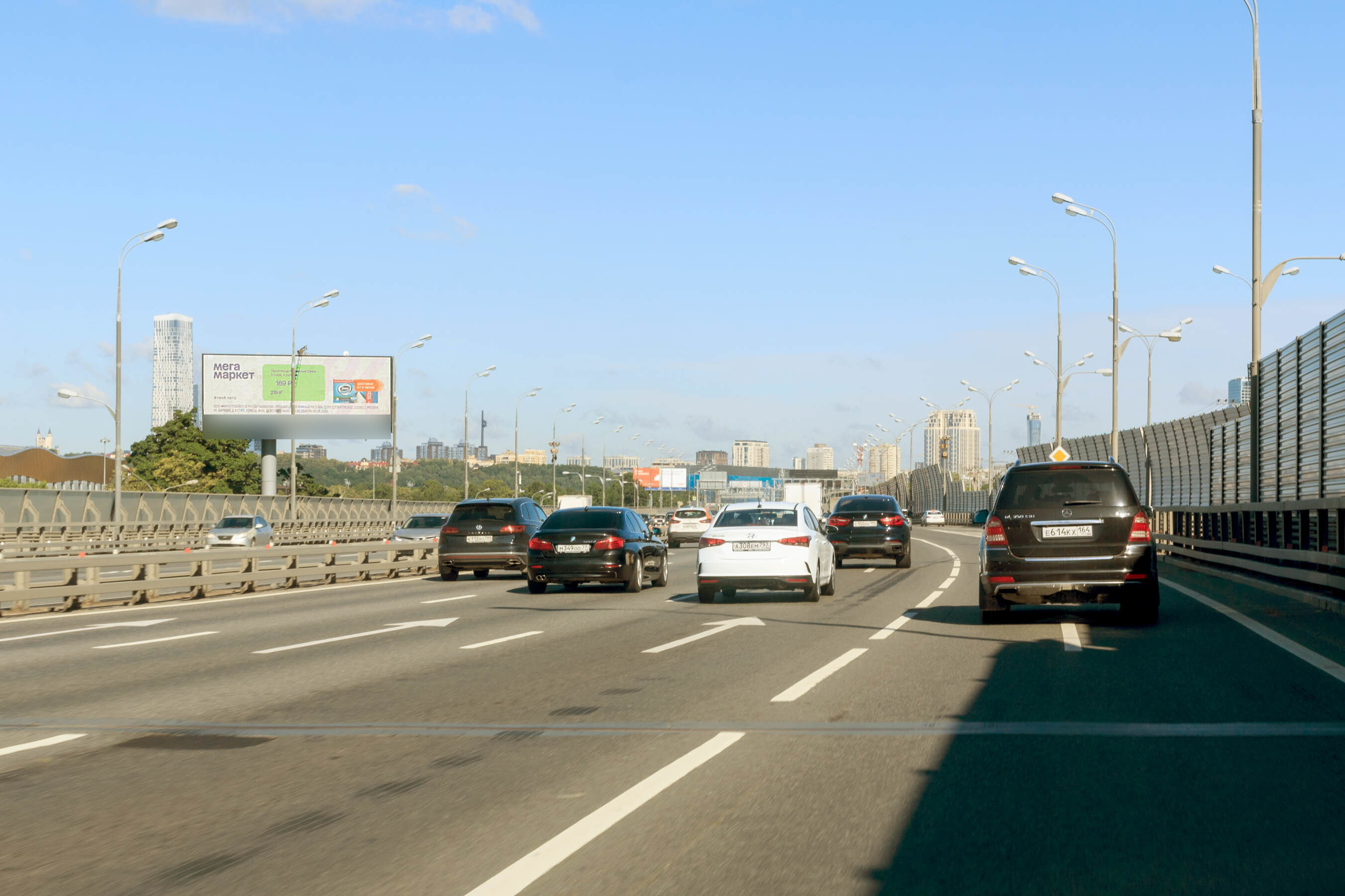 Фотография рекламного носителя, тип: Суперсайт 5x15, адрес: ТТК Х Комсомольский пр-т., Москва, Россия. Сторона Б1 №126789