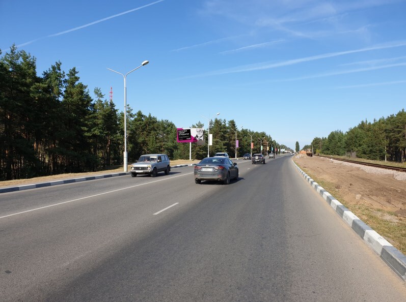 Фотография рекламного носителя, тип: Билборд 3x6, адрес: Воронежское ш., завод Алиот, Нововоронеж, Воронежская область, Россия. Сторона B №1002526